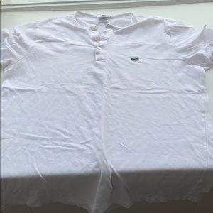 Lacoste Henley size 6